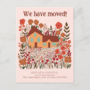 Search for we have moved postcards Modern