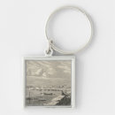 Search for newspaper square key rings Illustration