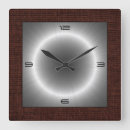 Search for stainless steel clocks Shiny