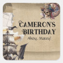 Search for pirate map stickers Skull