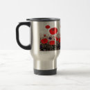 Search for red poppies travel mugs Nature