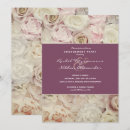 Search for rose engagement party invitations Elegant