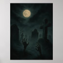 Search for halloween graveyard posters Eerie