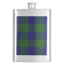 Search for clan tartan flasks Green