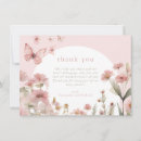 Search for pink wildflowers cards Butterflies