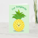 Search for cartoon illustration cards Fruit