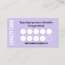 Search for nail loyalty cards Purple