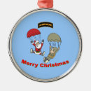 Search for airborne christmas tree decorations Army