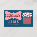 Search for jam business cards Strawberry