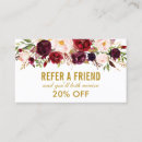 Search for spa referral cards Hair stylist