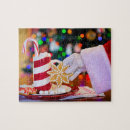 Search for christmas cookie puzzles Santa