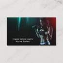 Search for punch business cards Boxing