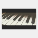 Search for black and white piano stickers Music