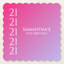 Search for 21st birthday barware Contemporary