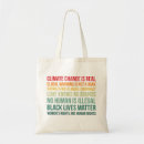 Search for global warming tote bags Climate change