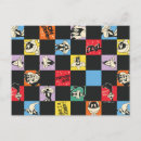 Search for checkered pattern postcards Retro