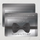 Search for best man request invitations Bowtie