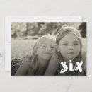 Search for boy six birthday invitations Modern