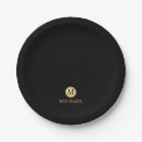 Search for black and gold paper plates Masculine