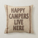 Search for happy camper cushions Woods