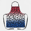 Search for blue leopard print aprons Pattern