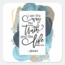 Search for jesus way truth life stickers I am the way