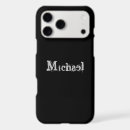 Search for a a monogram designs iphone cases Black