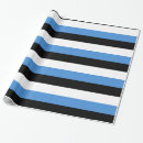 Search for black and white stripes wrapping paper Blue