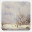 Search for winter snow scene stickers Landscape
