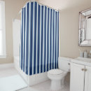 Search for navy blue and white shower curtains Classic