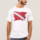 Search for divers flag tshirts Diver down flag