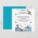 Search for blue seashells invitations Fish