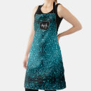 Search for shiny aprons Blue