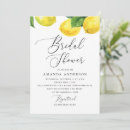 Search for citrus bridal shower invitations Yellow