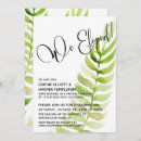 Search for fern wedding invitations Typography