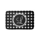 Search for white and black circle bath mats Polka dots