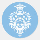 Search for blue skull stickers Gothic