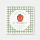 Search for red and white gingham napkins Summer