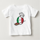 Search for pizza baby shirts Italian