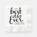 Search for best day ever napkins Funny