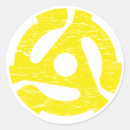 Search for 45 records stickers Retro