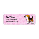 Search for cute beagle return address labels Animal