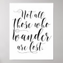 Search for wanders Typography