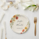 Search for floral wedding plates Botanical