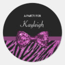 Search for purple zebra stickers Glitter