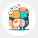 Search for love sushi stickers Kawaii