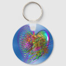 Search for heart fractal key rings Romance