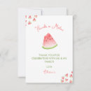 Search for one in a melon thank you cards Fruit