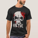 Search for heavy metal skull tshirts Halloween