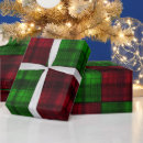 Search for traditional santa wrapping paper Green